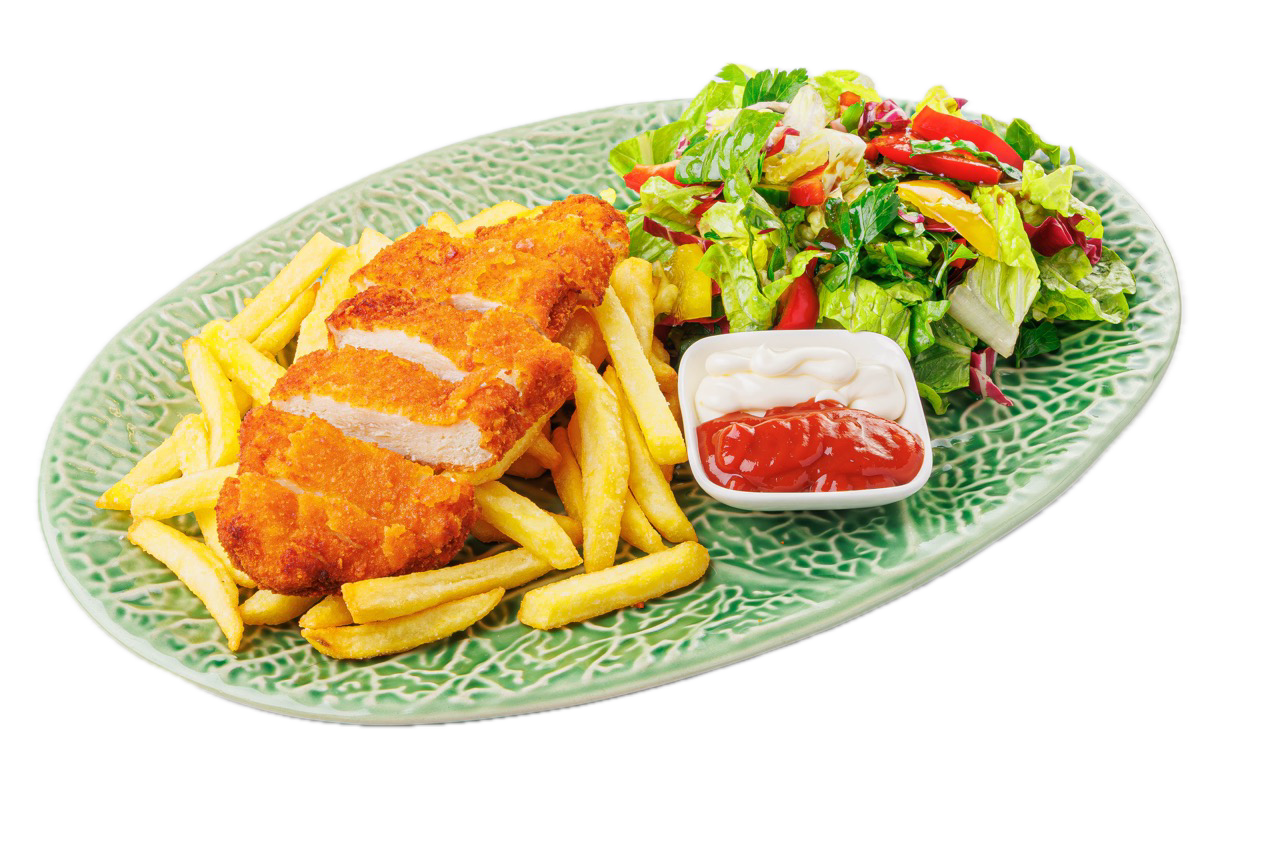Foto von Hähnchen-Schnitzel