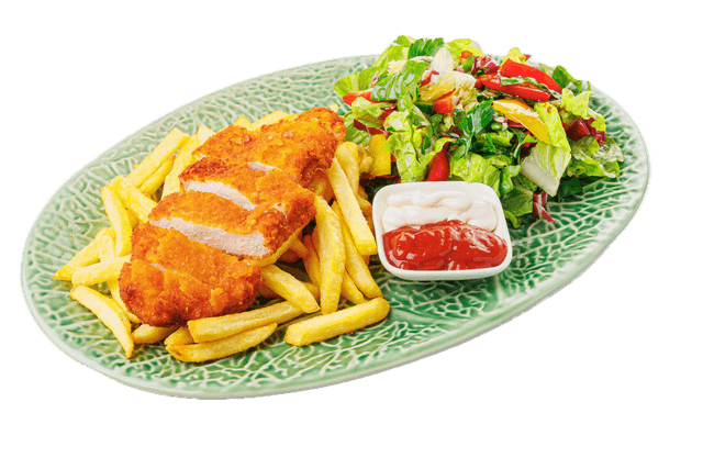 Foto von Hähnchen-Schnitzel