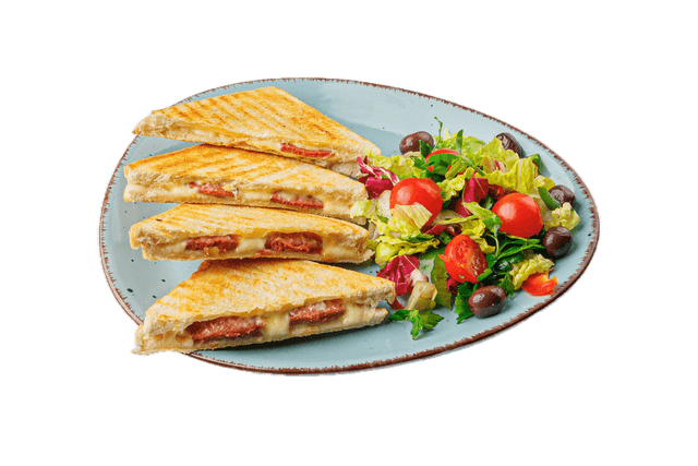 Foto von Toast/Panini Sucuk-Käse