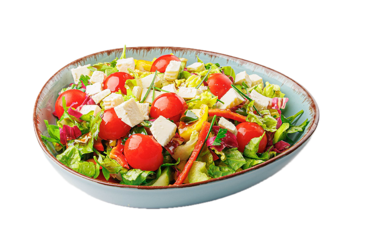 Foto von Salat mit Feta