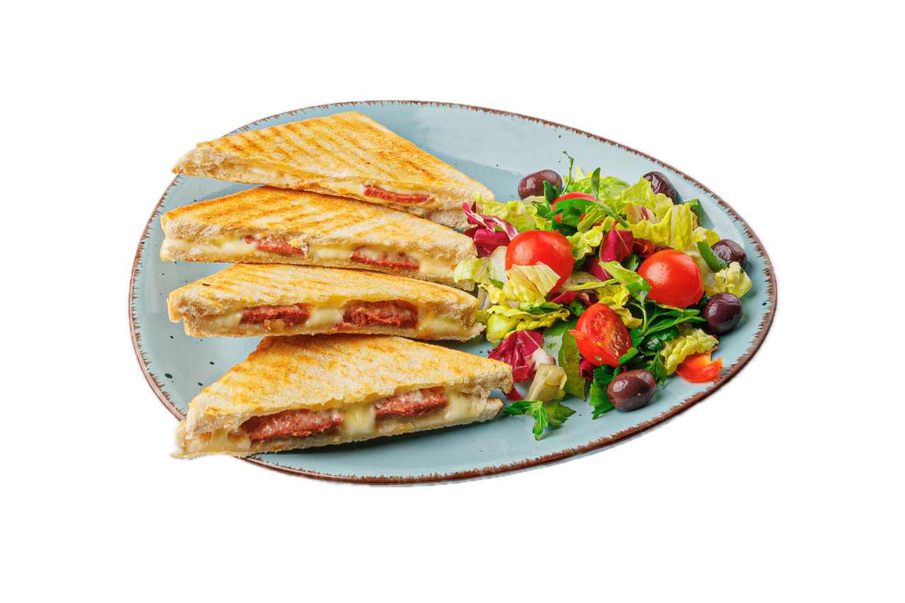 Foto von Toast/Panini Sucuk-Käse